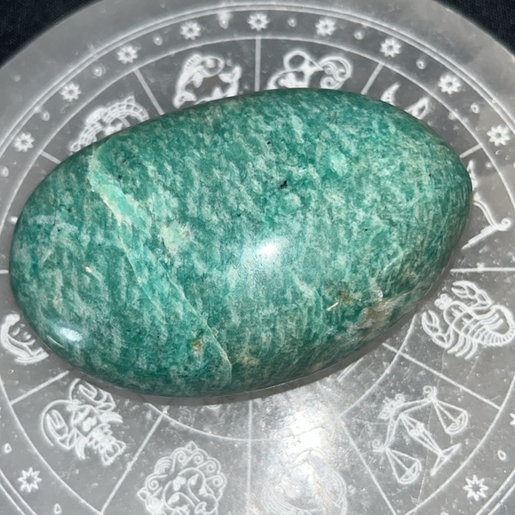 Amazonite large palm or Freeform - Picture 4 of 5